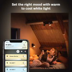 Philips Hue Runner White Ambiance 2 spot 800lm Svart Philips Hue Runner White Ambiance 2 spot 800lm Svart