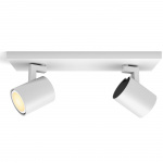 Philips Hue Runner White Ambiance 2 spot 800 lm Vit Philips Hue Runner White Ambiance 2 spot 800 lm Vit