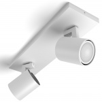 Philips Hue Runner White Ambiance 2 spot 800 lm Vit Philips Hue Runner White Ambiance 2 spot 800 lm Vit
