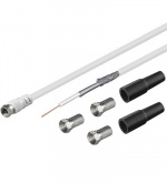 Goobay koaksiaalikaapelisarja, 20 m, valkoinen