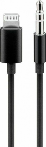 Goobay AUX Lightning – 3,5 mm -audiokaapeli, 1m