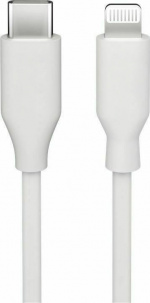 Goobay Lightning - USB-C -kaapeli, 1 m, valkoinen