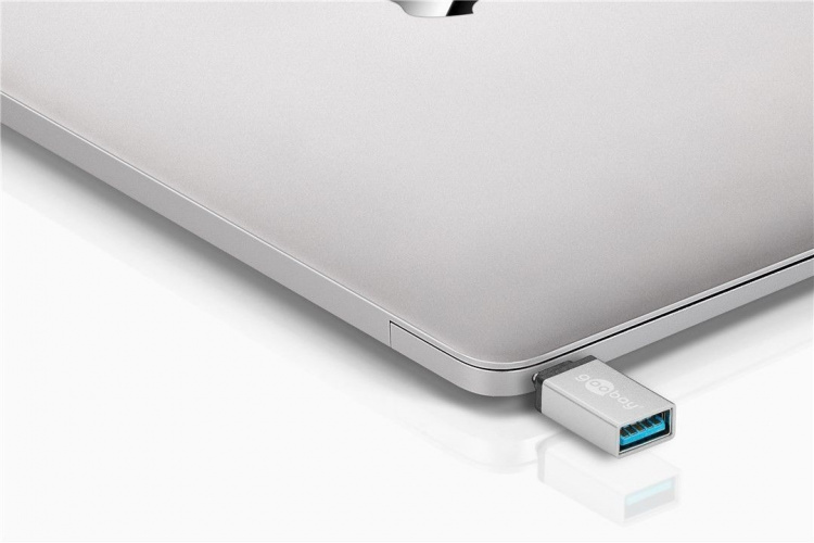 Goobay USB-C - A 3.0 -adapteri, hopea
