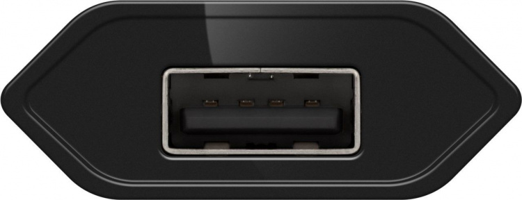 Goobay USB-C 5 W laturi + kaapeli, 1 m, musta