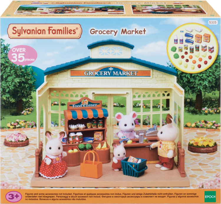 Sylvanian Families Kylän supermarket