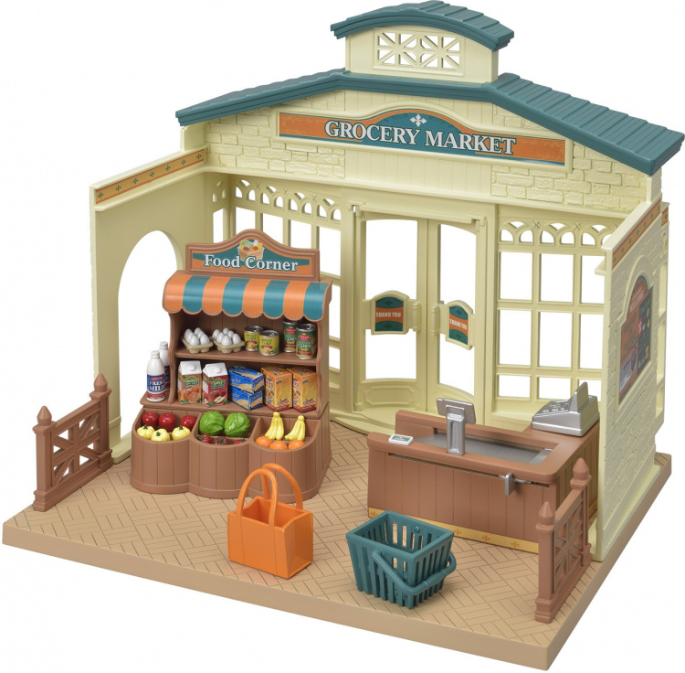 Sylvanian Families Kylän supermarket