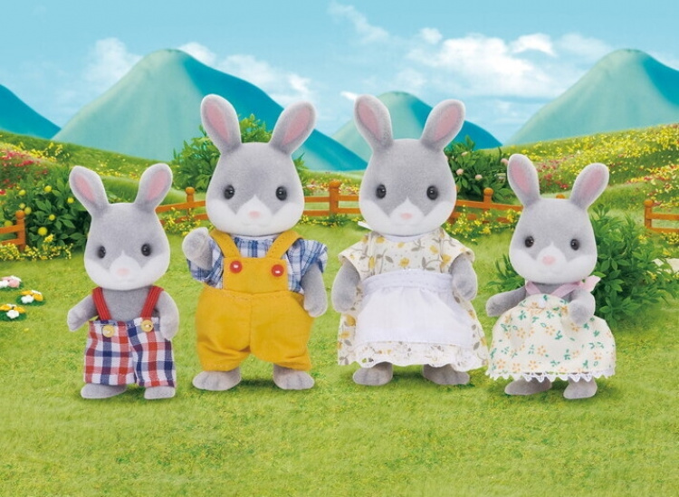 Sylvanian Families Pumpulihäntäkanin perhe