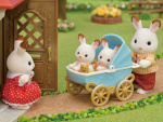 Sylvanian Families Suklaapupukaksoset -setti (Lastenvaunut)