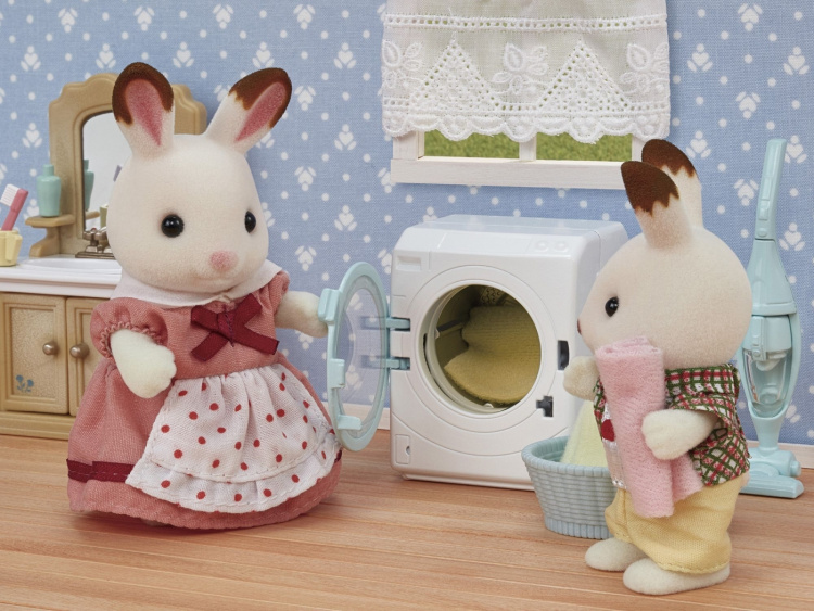 Sylvanian Families Pesukone ja imuri