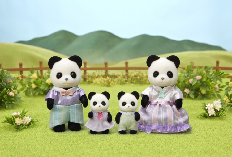Sylvanian Families Pandaperhe