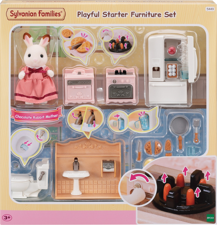Sylvanian Families Täydellinen kalustesetti