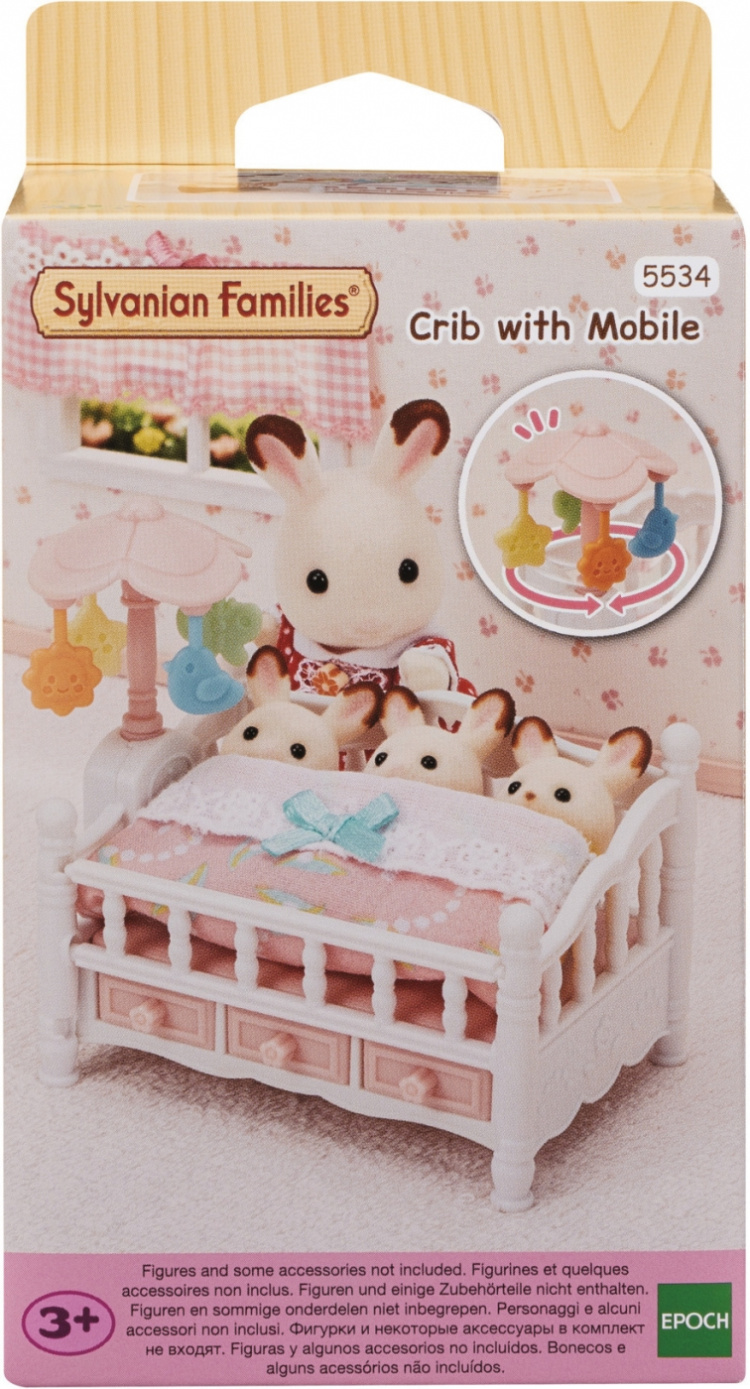Sylvanian Families Vauvavuode mobileilla