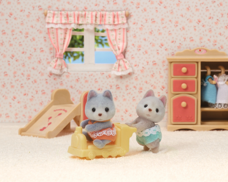 Sylvanian Families Huskykaksoset