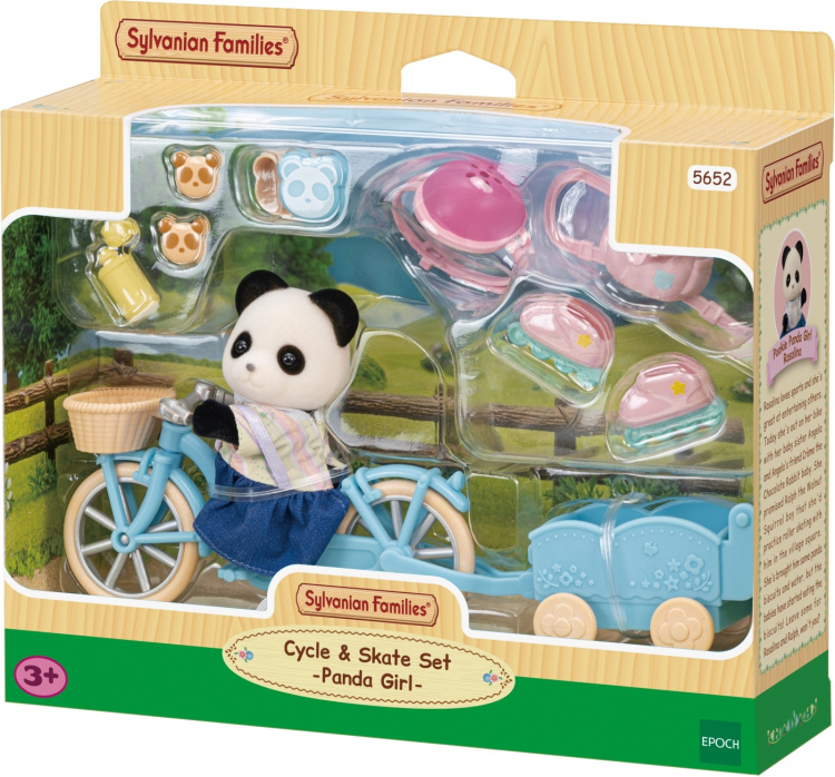Sylvanian Families Pyörä ja rullaluistimet -leikkisetti