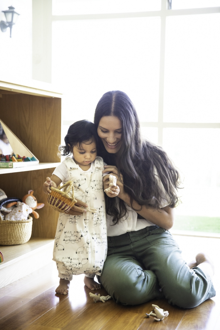 Ergobaby On The Move Sleep Bag -unipussi, Sheep, 6-18 kk, TOG 2.5