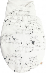 Ergobaby Swaddler -unipussi, Sheep, 0 kk - 61 cm