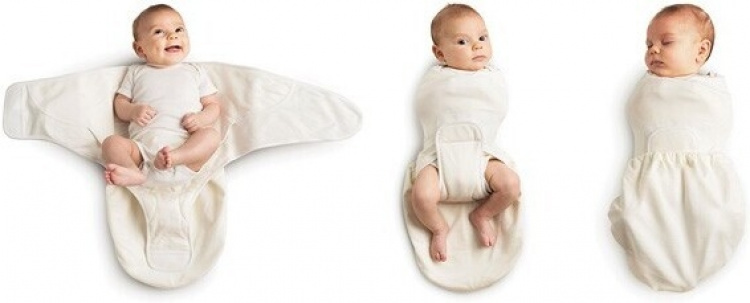 Ergobaby Swaddler -unipussi, Sheep, 0 kk - 61 cm