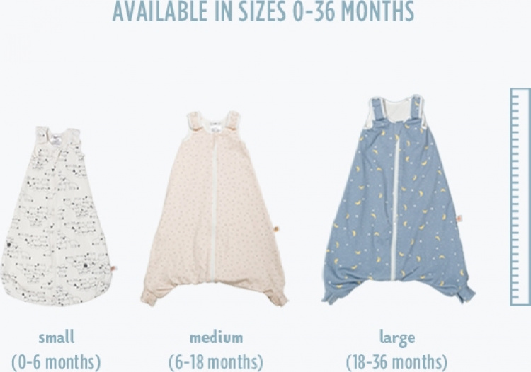 Ergobaby Swaddler -unipussi, Sheep, 0 kk - 61 cm