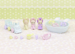 Sylvanian Families Kolmosten kylpysetti