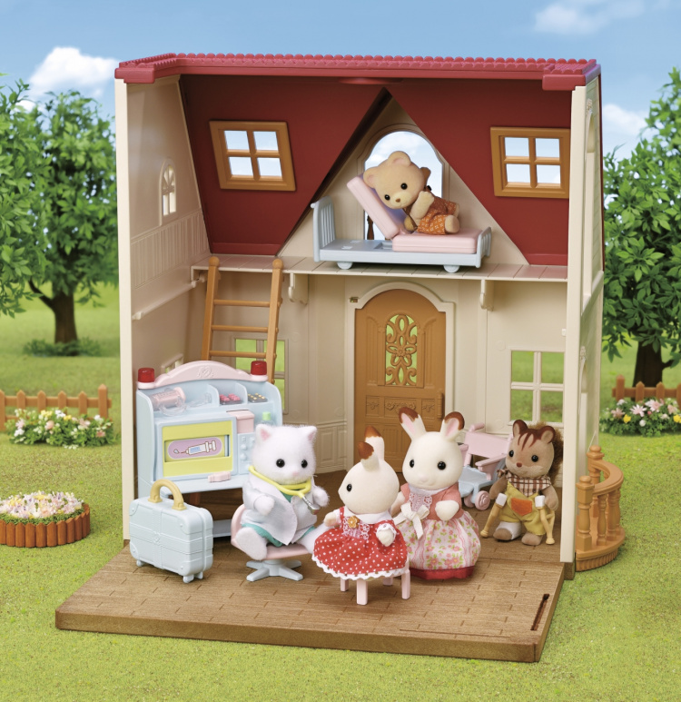 Sylvanian Families Lääkärisetti aloitustaloon