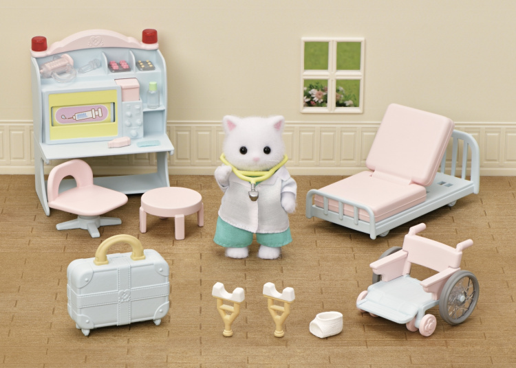 Sylvanian Families Lääkärisetti aloitustaloon
