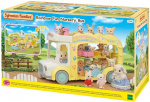 Sylvanian Families 3-kerrosbussi leikkipuistolla