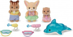 Sylvanian Families Kolmoset altaalla