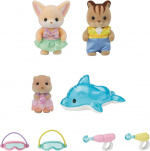 Sylvanian Families Kolmoset altaalla