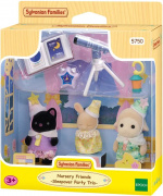 Sylvanian Families Kolmoset yökylässä