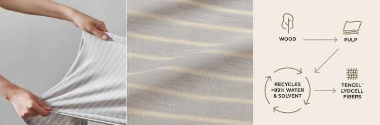 Ergobaby Aura Knit -kantoliina, cream