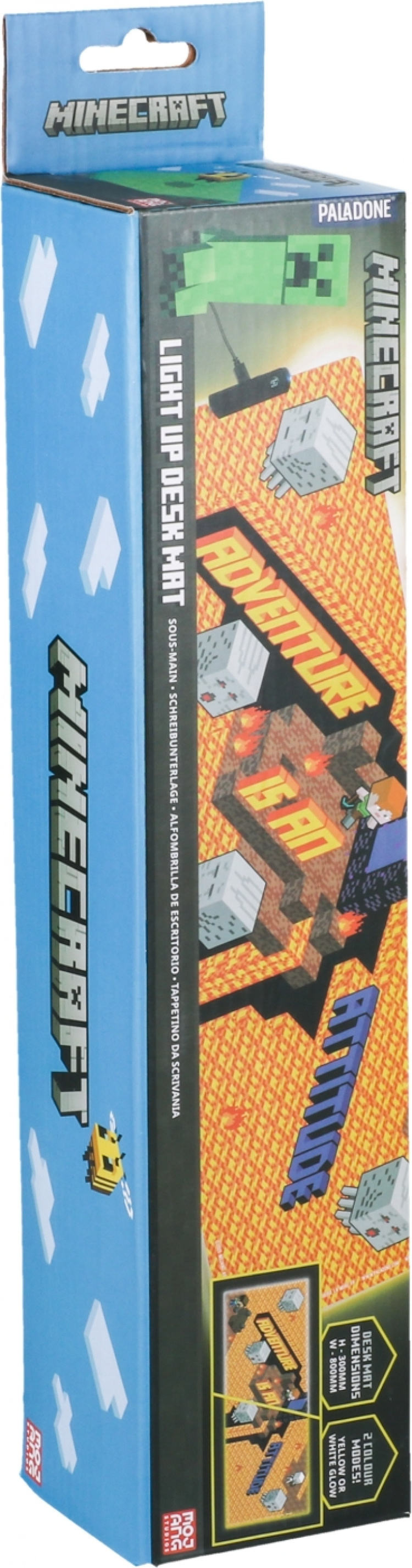 Paladone Minecraft -valaistu hiirimatto, 800 x 300 mm Paladone Minecraft -valaistu hiirimatto, 800 x 300 mm