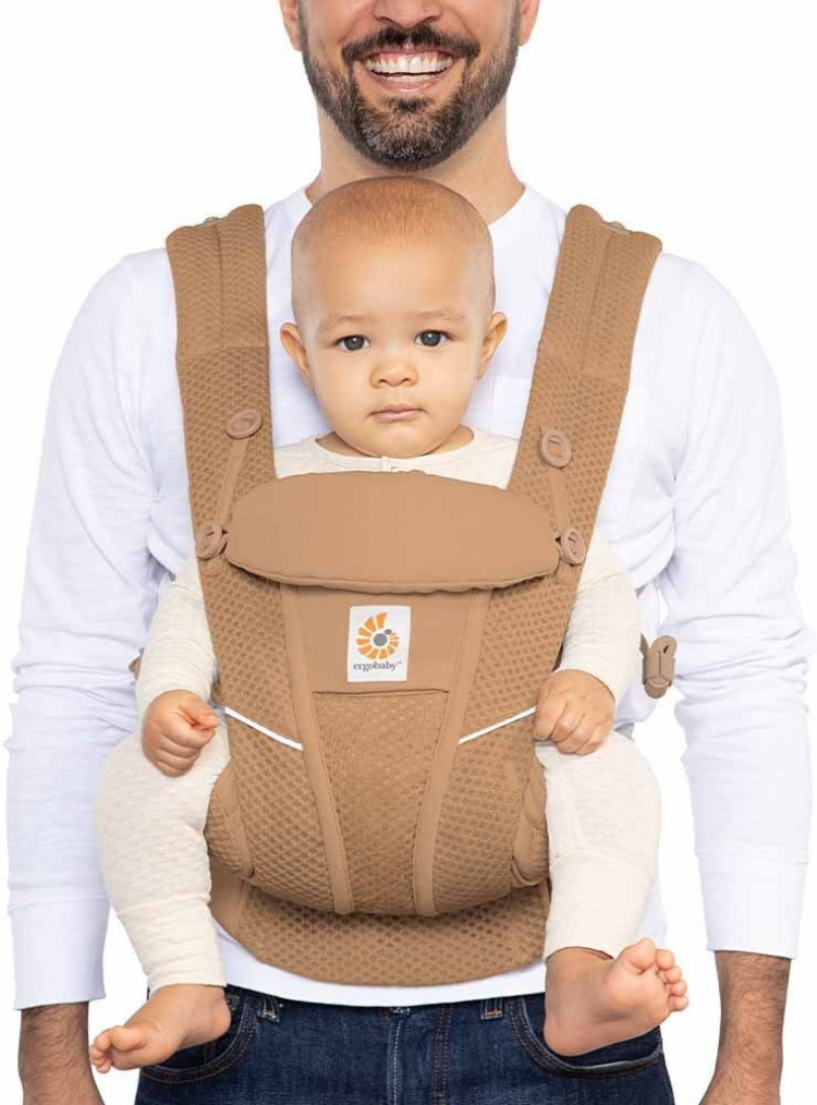 Ergobaby Omni Breeze -kantoreppu, Camel Brown