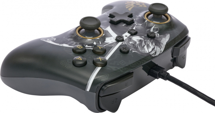 PowerA Enhanced Wired Controller -peliohjain, Battle-Ready Link, Switch PowerA Enhanced Wired Controller -peliohjain, Battle-Ready Link, Switch