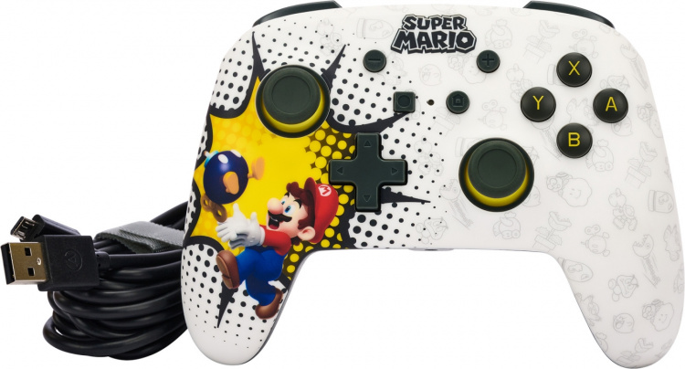 PowerA Enhanced Wired Controller -peliohjain, Bob-omb Blast, Switch