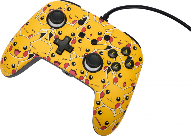 PowerA Enhanced Wired Controller -peliohjain, Pikachu Moods, Switch PowerA Enhanced Wired Controller -peliohjain, Pikachu Moods, Switch