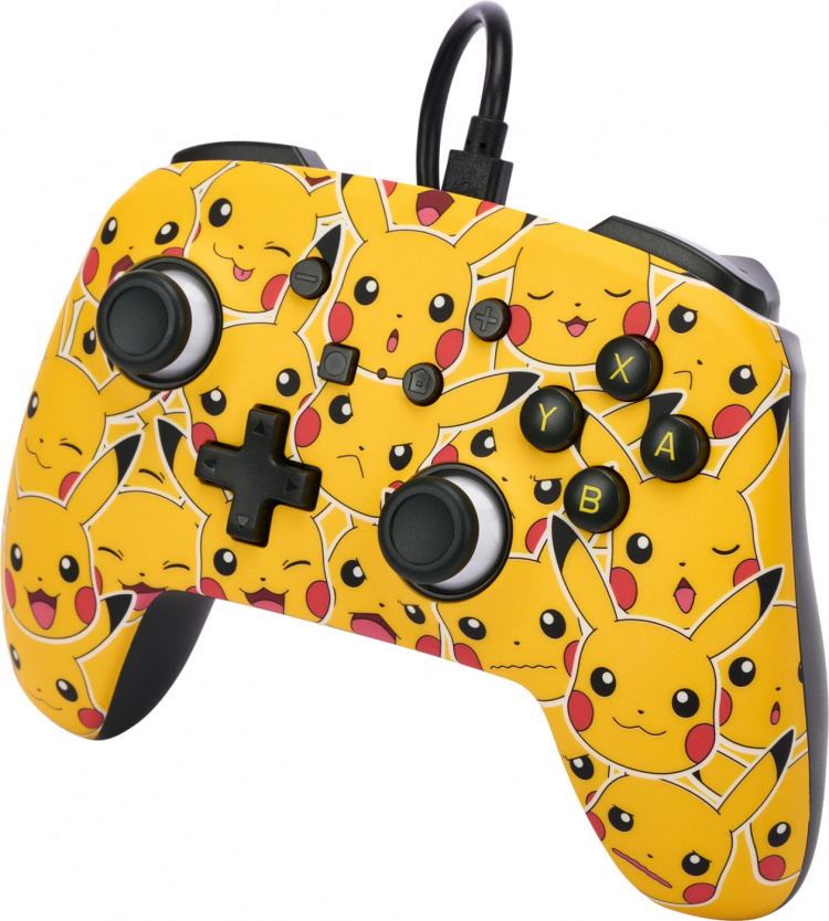 PowerA Enhanced Wired Controller -peliohjain, Pikachu Moods, Switch PowerA Enhanced Wired Controller -peliohjain, Pikachu Moods, Switch