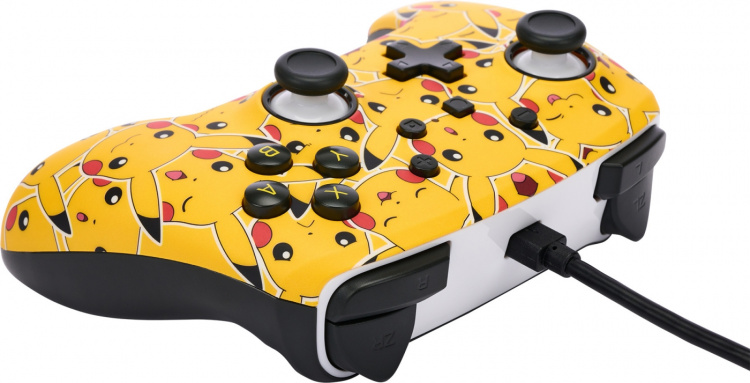 PowerA Enhanced Wired Controller -peliohjain, Pikachu Moods, Switch PowerA Enhanced Wired Controller -peliohjain, Pikachu Moods, Switch
