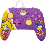 PowerA Enhanced Wired Controller -peliohjain, Princess Peach Battle, Switch PowerA Enhanced Wired Controller -peliohjain, Princess Peach Battle, Switch