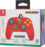 PowerA Nano Wired Controller -peliohjain, Mario Medley, Switch PowerA Nano Wired Controller -peliohjain, Mario Medley, Switch