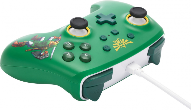 PowerA Wired Controller -peliohjain, Hyrule Defender, Switch PowerA Wired Controller -peliohjain, Hyrule Defender, Switch