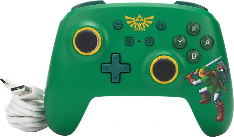 PowerA Wired Controller -peliohjain, Hyrule Defender, Switch PowerA Wired Controller -peliohjain, Hyrule Defender, Switch