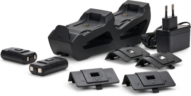 PowerA Duo Charging Station -lataustelakka ja akkupaketti, musta, Xbox PowerA Duo Charging Station -lataustelakka ja akkupaketti, musta, Xbox