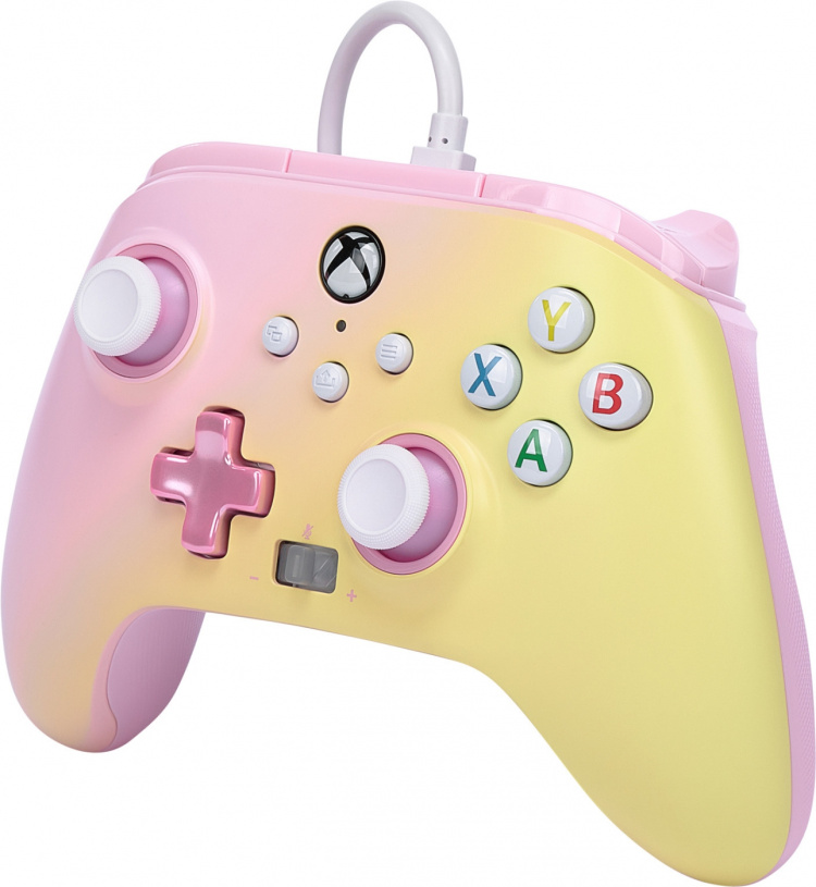 PowerA Enhanced Wired Controller -peliohjain, Pink Lemonade, Xbox