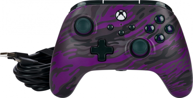 PowerA Advantage Wired Controller -peliohjain, Purple Camo, Xbox