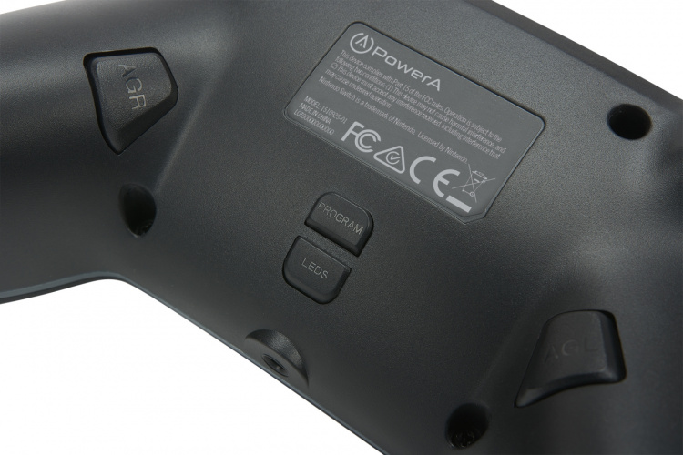 PowerA Spectra Enhanced Wired Controller -peliohjain, musta, Switch