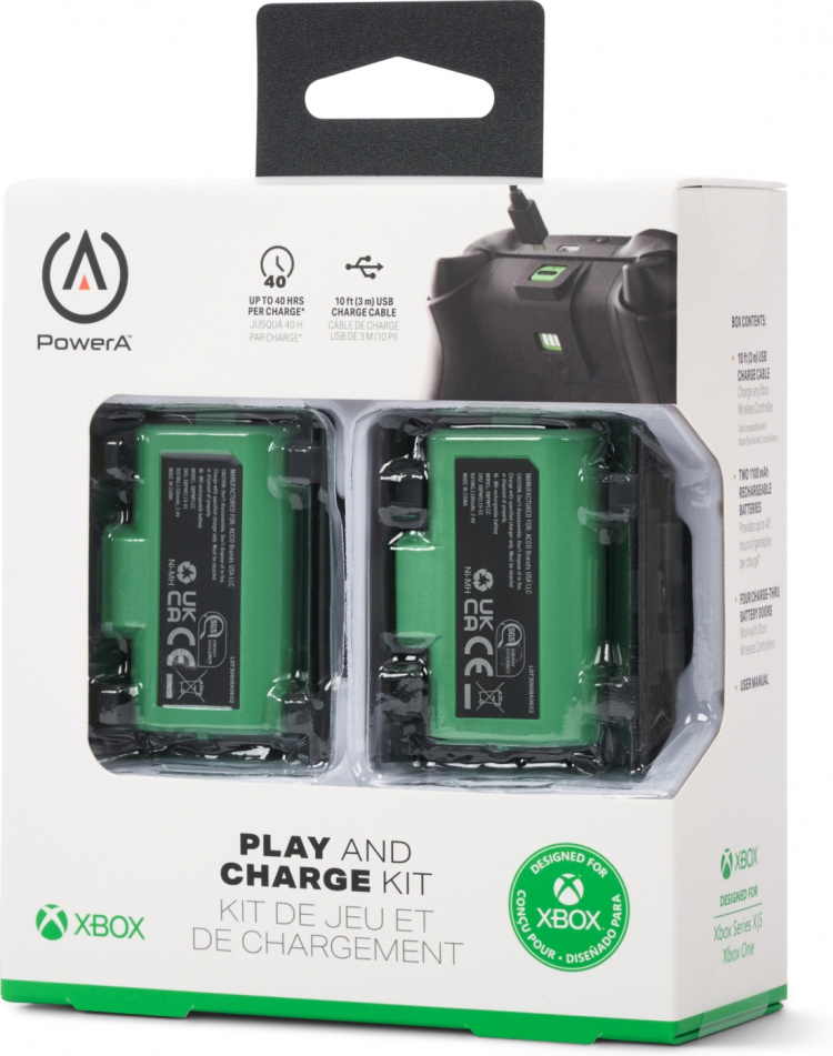PowerA Play and Charge USB-C -akkupaketti PowerA Play and Charge USB-C -akkupaketti