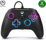PowerA Lumectra Advantage Wired Controller -langallinen peliohjain, musta, Xbox / PC