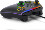 PowerA Lumectra Advantage Wired Controller -langallinen peliohjain, musta, Xbox / PC