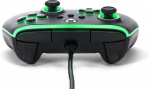 PowerA Lumectra Advantage Wired Controller -langallinen peliohjain, musta + RGB LED-nauha, Xbox / PC