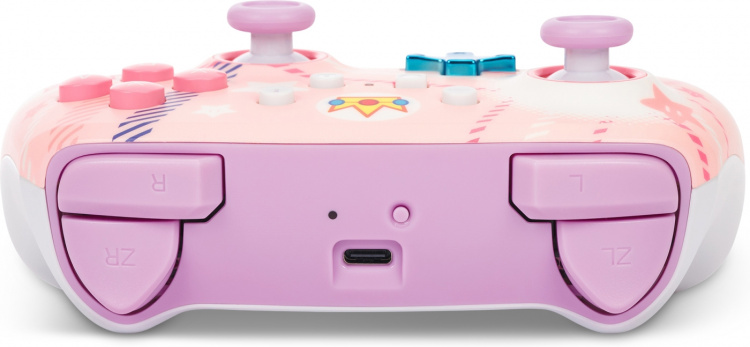 PowerA Enhanced Wireless Controller -langaton peliohjain, Princess Peach Plaid, Switch PowerA Enhanced Wireless Controller -langaton peliohjain, Princess Peach Plaid, Switch